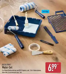 Aldi Nord DECO CRAFT Maler-Set Angebot