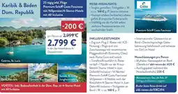 Aldi Nord Karibik & Baden Dom. Republik Angebot