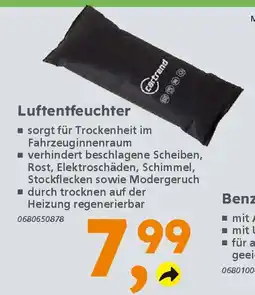 Globus Baumarkt cartrand Luftentfeuchter Angebot