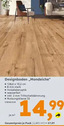 Globus Baumarkt Designboden,,Mondeiche" Angebot