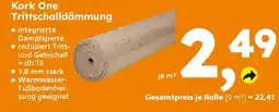 Globus Baumarkt Kork One Trittschalldämmung Angebot
