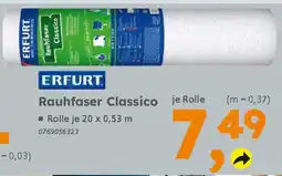 Globus Baumarkt ERFURT Rauhfaser Classico Angebot