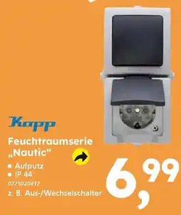 Globus Baumarkt Kopp Feuchtraumserie „Nautic" Angebot
