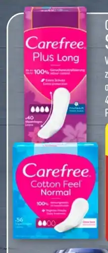 Aldi Nord Carefree Slipeinlagen Plus Long Angebot