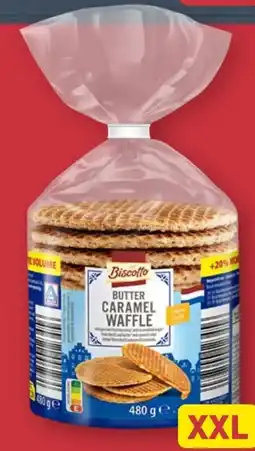 Aldi Nord Biscotto Karamellwaffeln XXL Angebot