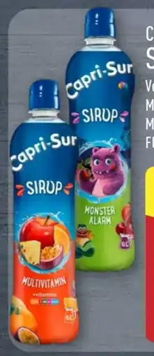 Aldi Nord Capri Sun Sirup Angebot