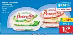 Netto Marken-Discount Petrella Frischkäsezubereitung Angebot