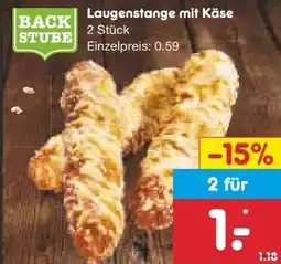 Netto Marken-Discount Netto Backstube Laugenstange mit Käse Angebot