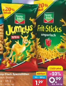 Netto Marken-Discount Funny Frisch Spezialitäten Snack Angebot