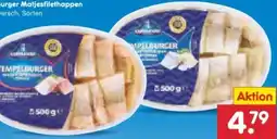 Netto Marken-Discount Kapitan Navi Tempelburger Matjesfilethappen Angebot