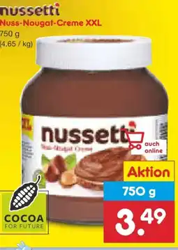 Netto Marken-Discount Nussetti Nuss-Nougat Creme XXL Angebot