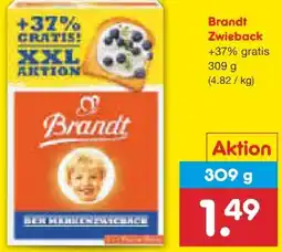 Netto Marken-Discount Brandt Zwieback XXL Angebot