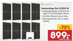 Netto Marken-Discount Juskys Solaranlage Set 3000 W Angebot