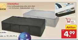 Netto Marken-Discount Dekor Unterbettbox Angebot