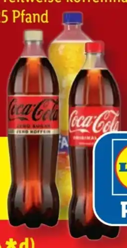 Lidl Coca-Cola Cola Angebot