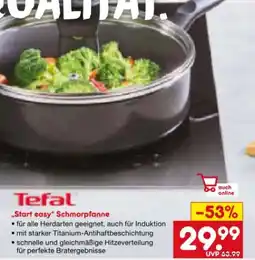 Netto Marken-Discount Tefal Schmorpfanne Start easy Angebot