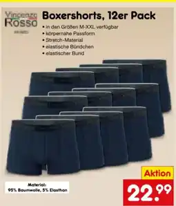 Netto Marken-Discount Rosso Herren Boxershorts 12er-Pack Angebot