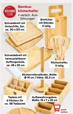 Netto Marken-Discount Kitchen Club Bambusküchenhelfer Angebot