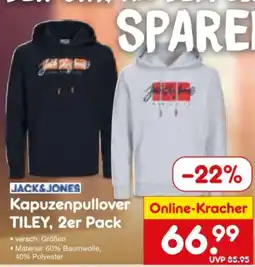 Netto Marken-Discount Jack & Jones Kapuzenpullover Tiley Angebot