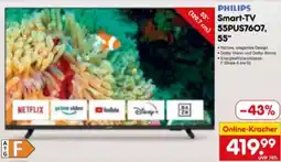 Netto Marken-Discount Philips 4K-UHD-TV 55PUS7607 Angebot