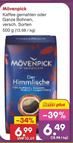 Netto Marken-Discount Mövenpick Kaffee Angebot