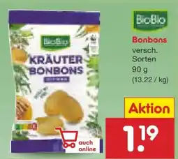 Netto Marken-Discount BioBio Bio Bonbons Angebot