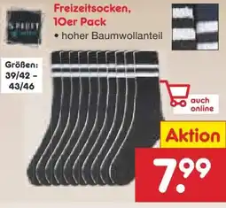 Netto Marken-Discount Spirit of Colours Herren-Freizeitsocken 10er Pack Angebot