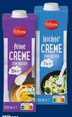 Lidl Milbona Feine Creme zum Kochen Angebot