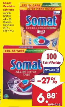 Netto Marken-Discount Somat Geschirrspültabs XXL Angebot
