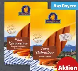 PENNY Höhenrainer Puten Käsekrainer Angebot