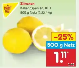 Netto Marken-Discount MarktTag Zitronen Angebot