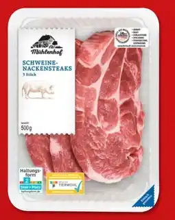 PENNY Mühlenhof Schweine-Nackensteaks Angebot