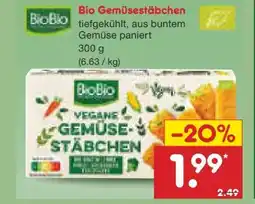 Netto Marken-Discount BioBio Bio-Gemüsestäbchen Angebot