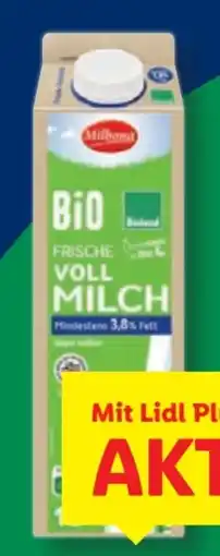 Lidl Milbona Bio-Vollmilch Angebot