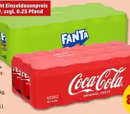 PENNY Coca-Cola Erfrischungsgetränk Angebot