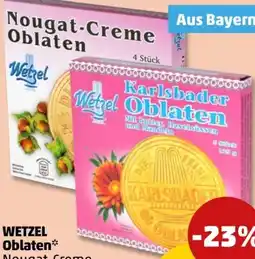 PENNY Wetzel Nougat-Creme Oblaten Angebot