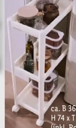 Lidl W5 Roll- und Beistellwagen Angebot