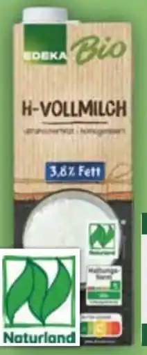 E-Center Edeka Bio H-Vollmilch Angebot