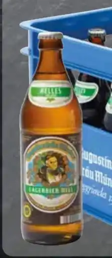 Edeka Augustiner Bräu Lagerbier Hell Angebot