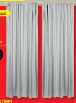 Lidl Livarno Home Samt-Vorhangschal-Set Angebot