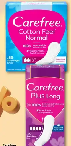 REWE Center Carefree Slipeinlagen Plus Long Angebot