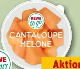 REWE Center Rewe to go Cantaloupe Melone Angebot
