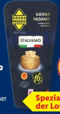 Lidl Italiamo Grana Padano Angebot