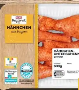 REWE Center Rewe Regional Hähnchen-Unterschenkel Angebot