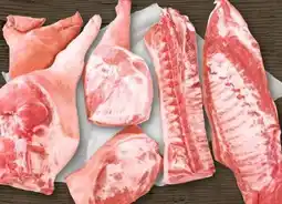 REWE Center 1/2 Schwein Angebot