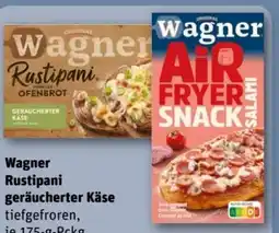 REWE Center Original Wagner Rustipani Geräucherter Käse Angebot
