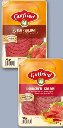REWE Center Gutfried Salami Angebot