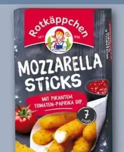 REWE Center Rotkäppchen Mozzarella Sticks Angebot