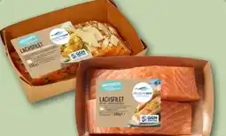 REWE Center Deutsche See Lachsfilet mit Kräuter-Parmesan Angebot