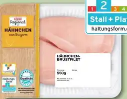 REWE Center Rewe Regional Hähnchen-Brustfilet Angebot